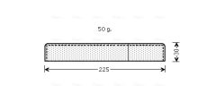 AVA QUALITY COOLING UVD125 — Filtru deshidrator aer condiționat
