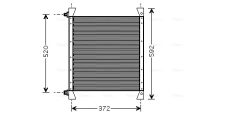 AVA QUALITY COOLING VL5029 — Радиатор кондиционера