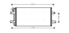 AVA QUALITY COOLING VN5197 — Radiator aer condiționat
