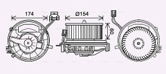 AVA QUALITY COOLING VN8399 — Ventilator habitaclu