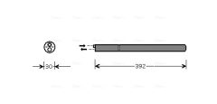 AVA QUALITY COOLING VND212 — Filtru deshidrator aer condiționat