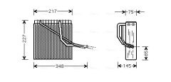 AVA QUALITY COOLING VNV055 — Evaporator aer condiționat