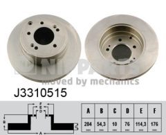 NIPPARTS J3310515 — Disc de frână