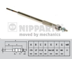 NIPPARTS J5712015 — Свеча накала
