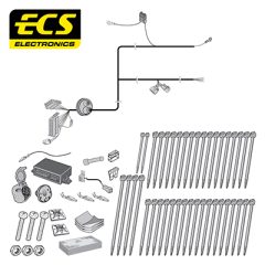 ECS MT131BHU — Set electric cârlig de remorcare