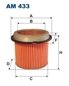 FILTRON AM 433 — Filtru de aer