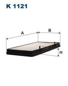 FILTRON K 1121 — Filtru habitaclu