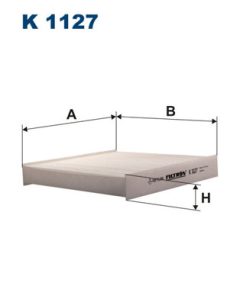 FILTRON K 1127 — Filtru habitaclu