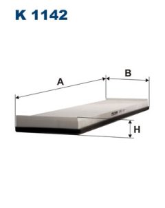 FILTRON K 1142 — Filtru habitaclu