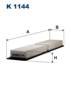 FILTRON K 1144 — Filtru habitaclu