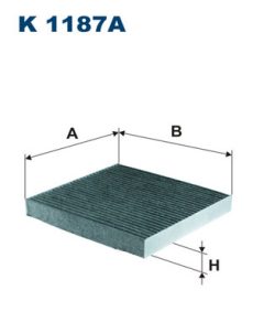 FILTRON K 1187A — Filtru habitaclu