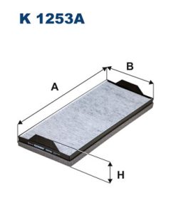 FILTRON K 1253A — Filtru habitaclu
