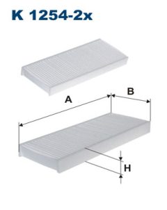 FILTRON K 1254-2x — Filtru habitaclu