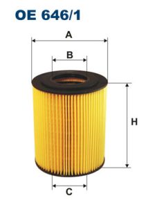 FILTRON OE 646/1 — Масляный фильтр