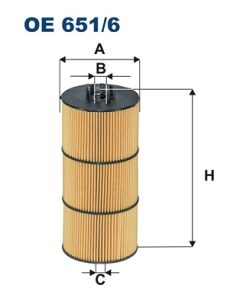 FILTRON OE 651/6 — Масляный фильтр