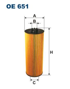 FILTRON OE 651 — Масляный фильтр
