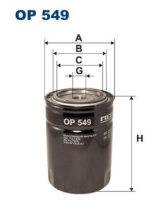 FILTRON OP 549 — Filtru de ulei
