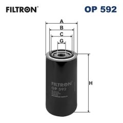 FILTRON OP 592 — Масляный фильтр