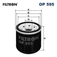 FILTRON OP 595 — Масляный фильтр
