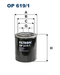 FILTRON OP 619/1 — Filtru de ulei