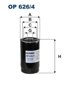 FILTRON OP 626/4 — Filtru de ulei