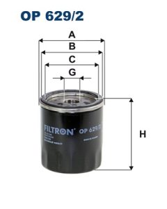 FILTRON OP 629/2 — Масляный фильтр