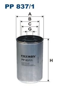 FILTRON PP 837/1 — Filtru combustibil