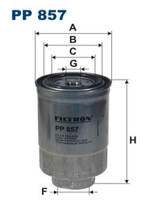 FILTRON PP 857 — Filtru combustibil