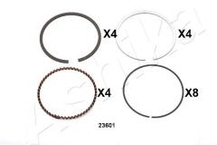 ASHIKA 3423601 — Segment piston