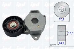 IPD 15-3806 — Натяжитель клинового зубчатого ремня