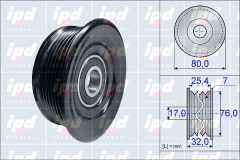 IPD 15-3919 — Rolă ghidaj curea transmisie