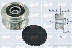 IPD 15-4001 — Обгонная муфта шкива генератора