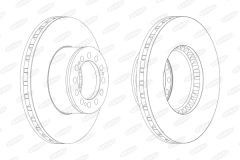 BERAL BCR181A — Тормозной диск