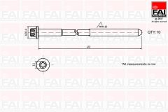 FAI AutoParts B292 — Set șuruburi chiulasă