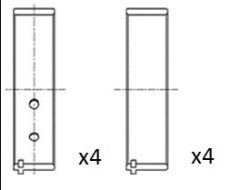 FAI AutoParts BB2049-STD — Cuzinet bielă