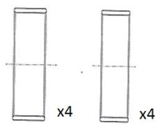 FAI AutoParts BB2062-STD — Шатунный вкладыш