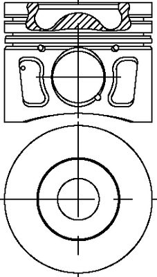 FAI AutoParts PK38-000 — Поршень