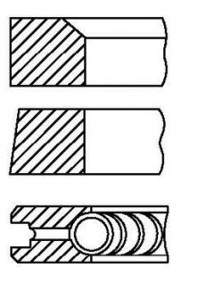 FAI AutoParts PR7-000 — Комплект поршневых колец