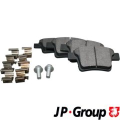 JP GROUP 1563700510 — Колодки тормозные дисковые
