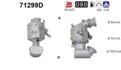 AS 71299D — Catalizator