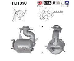 AS FD1050 — Filtru de particule