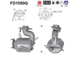 AS FD1050Q — Filtru de particule