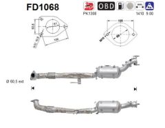 AS FD1068 — Filtru de particule