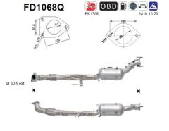 AS FD1068Q — Filtru de particule