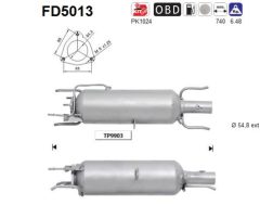 AS FD5013 — Filtru de particule