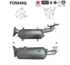 AS FD5045Q — Filtru de particule