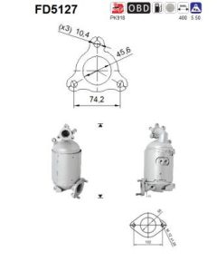 AS FD5127 — Сажевый фильтр