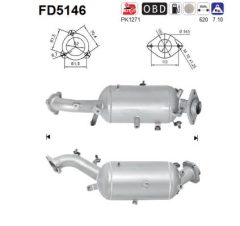 AS FD5146 — Filtru de particule