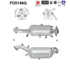 AS FD5146Q — Filtru de particule