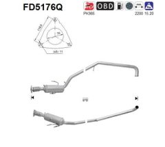 AS FD5176Q — Сажевый фильтр